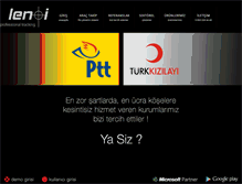 Tablet Screenshot of lenoi.com.tr